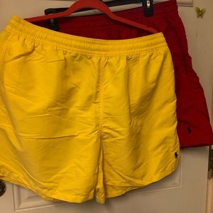 2 pair Ralph Lauren Men’s Swim Trunks xxl